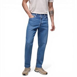 NWT Prana Men's Carlsbad 760 Standard Organic Straight Jean Sea Salt 33x34